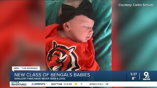 Parents celebrate Bengals Babies born over the last week