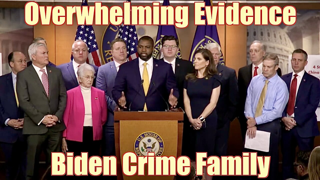 House Oversight Committee Exposes Biden Crime Family In Powerful Press