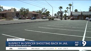 Suspect released from jail after shooting at TPD sergeant back in custody