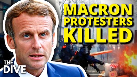 BREAKING: MACRON ELECTION VICTORY SPARKS VIOLENT PROTESTERS IN FRANCE
