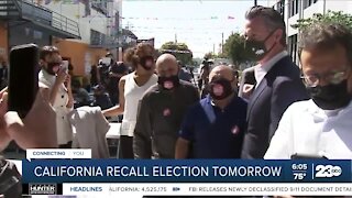 California recall election enters final stretch