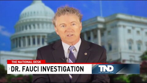 U.S. Senator Rand Paul: There Has To Be An Investigation!