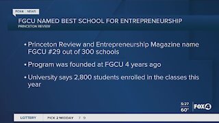 FGCU names best school for entrepreneurship