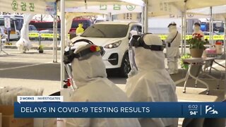 Delays in COVID-19 test results