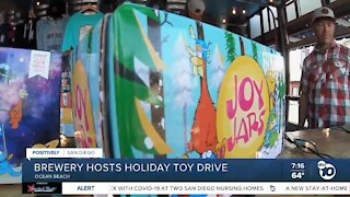 Brewery hosts holiday toy drive