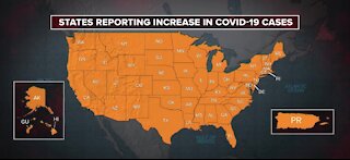 All 50 states reporting coronavirus cases for the first time