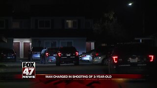 Man charged in shooting of 3 year old