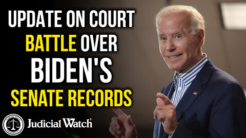 UPDATE on Court Battle over Biden's Senate Records