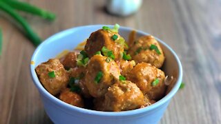 Keto Buffalo Chicken Meatballs Recipe