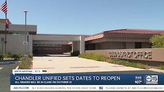 Chandler Unified School District to transition to in-person classes starting Sept. 14