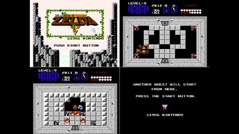 Nintendo Entertainment System (NES) :: The Legend Of Zelda :: First Quest Speedrun + Credits