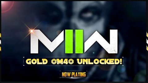 CoD: MW2 GOLD *M4* Unlocked Gameplay [CAMO Grinding]