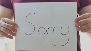 How to Stop Saying Sorry