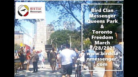 Toronto Freedom March - 8/28/21 to Kristia Freeland Finance Minister: TRAITOR!! Watch for it! - O'Siem We are all Family