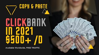 ClickBank For Beginners 2021, Affiliate Marketing Without A Website