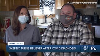 Skeptic turns believer after COVID diagnosis