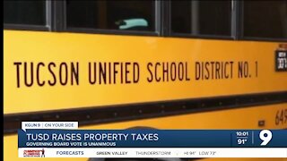 TUSD Governing Board votes to raise property taxes