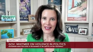 Governor Gretchen Whitmer speaks out about Capitol riots