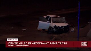 Driver killed in wrong-way collision near I-17 and Greenway