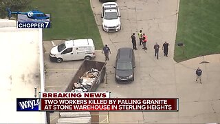 2 employees die after granite crushes them at Stone Warehouse