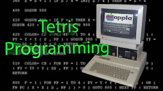 Apple IIe Tetris Programming