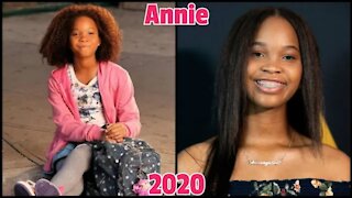 Annie 2014 Movie Cast then and now with real names and age