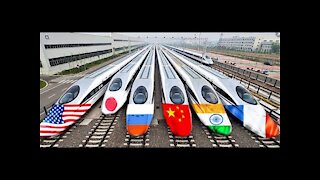 World fastest trains (Japan, China, USA, India, Russia, France)