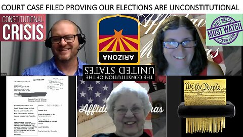 Our Elections Are Unconstitutional & The Court Case Has Been Filed! Learn How The LegislaTURDS Have Violated YOUR Rights & THEIR OATHS | Affidavit Mommas & Daniel Wood
