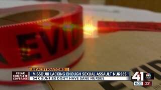 Missouri lacking sexual assault nurses