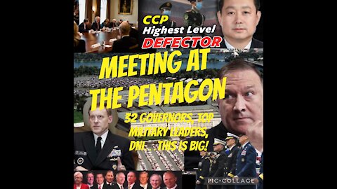 BREAKING NEWS: CCP DEFECTOR, PENTAGON MEETING