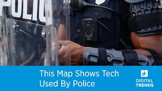 This Map Shows Tech Used By Police