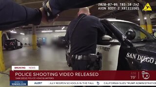 Police shooting video released