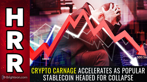 Crypto carnage accelerates as popular stablecoin headed for COLLAPSE