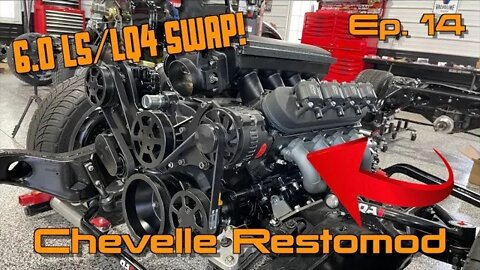 The Chevelle's 6.0L LS Swap Gets All Decked Out! Chevelle Restomod Ep.14