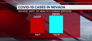 COVID-19 cases in Nevada | July 14