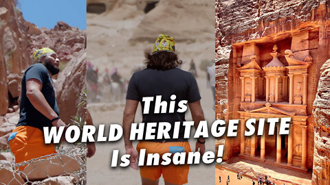 Visited this WORLD HERITAGE SITE in Jordan - Jorge Masvidal