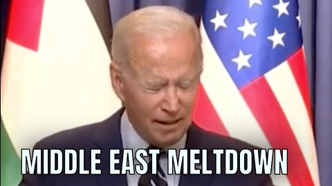 Joe was a COMPLETE EMBARRASSMENT as he wrapped up his Middle East trip 🤦‍♂️