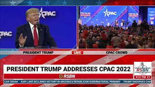 President Donald J Trump Speech at CPAC Texas in Dallas, TX 8/6/22