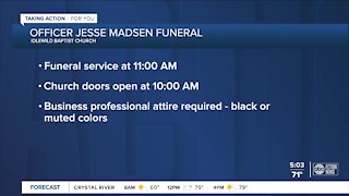 Funeral for Officer Madsen to be held Tuesday