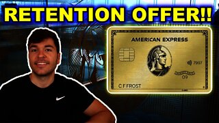 MASSIVE RETENTION OFFER FOR AMEX GOLD IN 2021