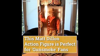 This Matt Dillon Action Figure is Perfect for 'Gunsmoke' Fans