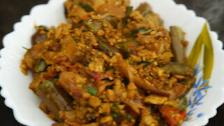 Brinjal stir fry | kerala recipes | vegetarian recipes