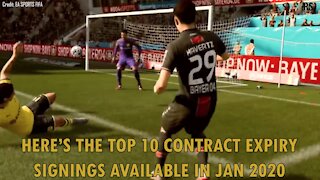 FIFA 20 Career Mode: Top 10 Contract Expiry Signings 2020