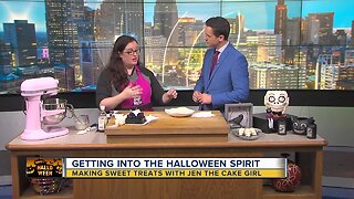 Getting into the Halloween Spirit with Jen the Cake Girl