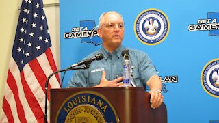 Louisiana Governor Worried About COVID-19 Spike During Laura Recovery