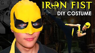 Last minute Halloween Marvel 'Iron Fist' costume cosplay