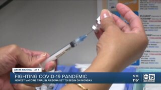 Trials underway for COVID-19 vaccine in Arizona
