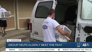 Group helps elderly beat the heat