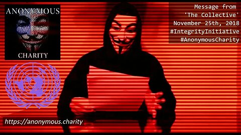 Anonymous Message: Why Do we do This? Nov 25, 2018