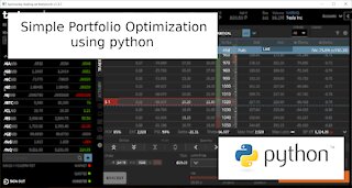 Simple Portfolio Optimization with Python